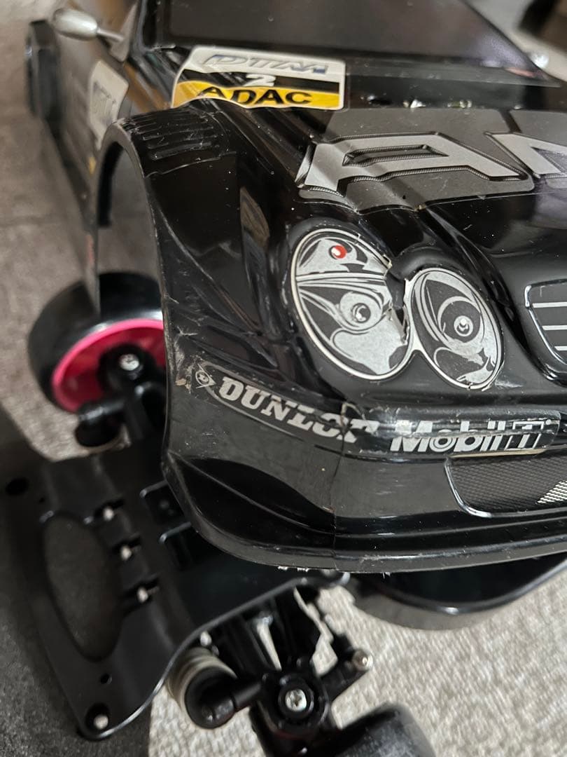 タミヤ TT-01 ベンツAMGボディ ドリラジ 動作OK