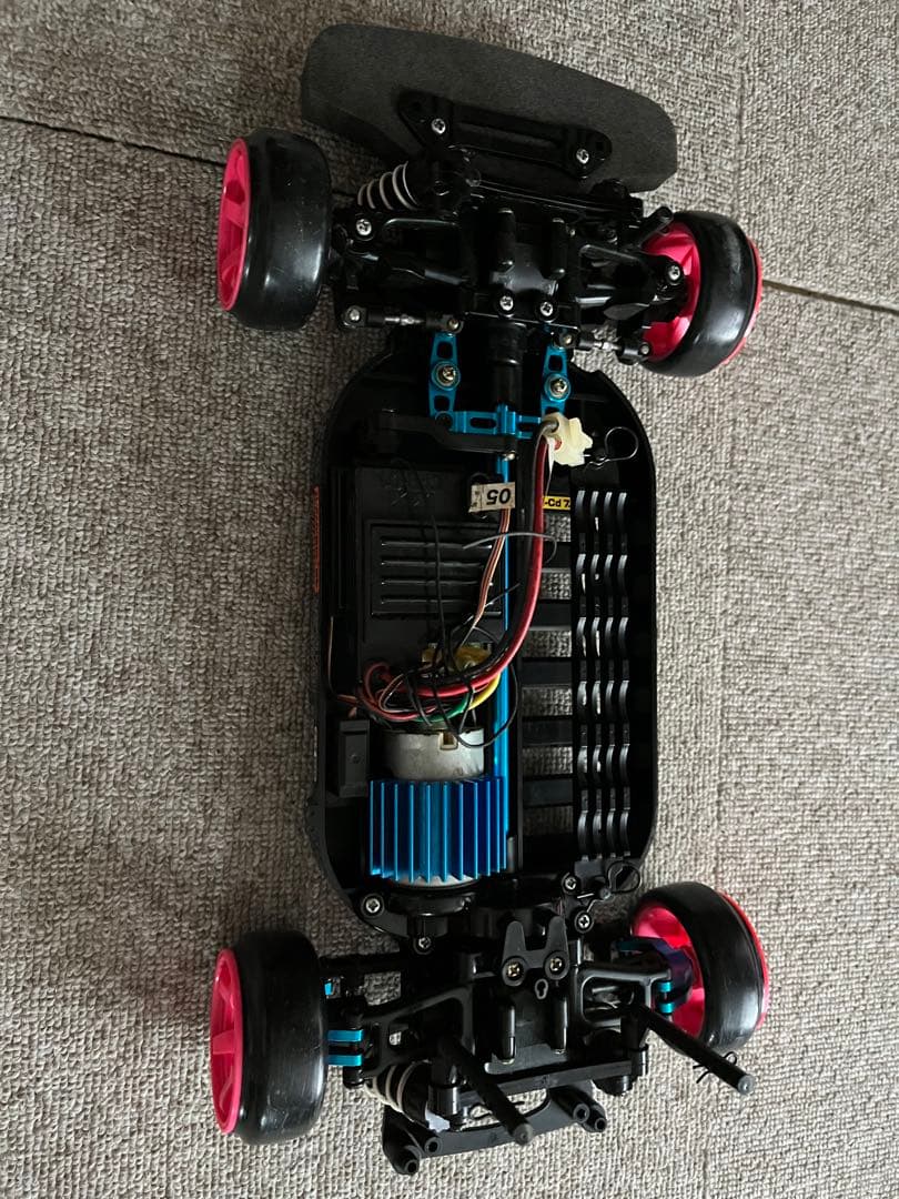 タミヤ TT-01 ベンツAMGボディ ドリラジ 動作OK