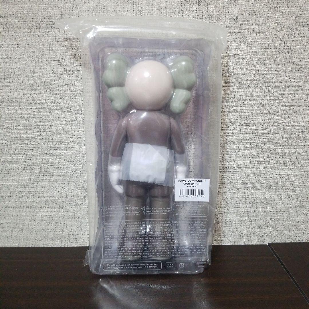【新品未開封】KAWS COMPANION OPEN EDITION BROWN