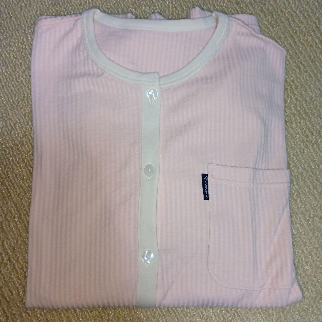 VENEX ベネクス リカバリーパジャマ ニットサッカー ピンク M 試着のみ