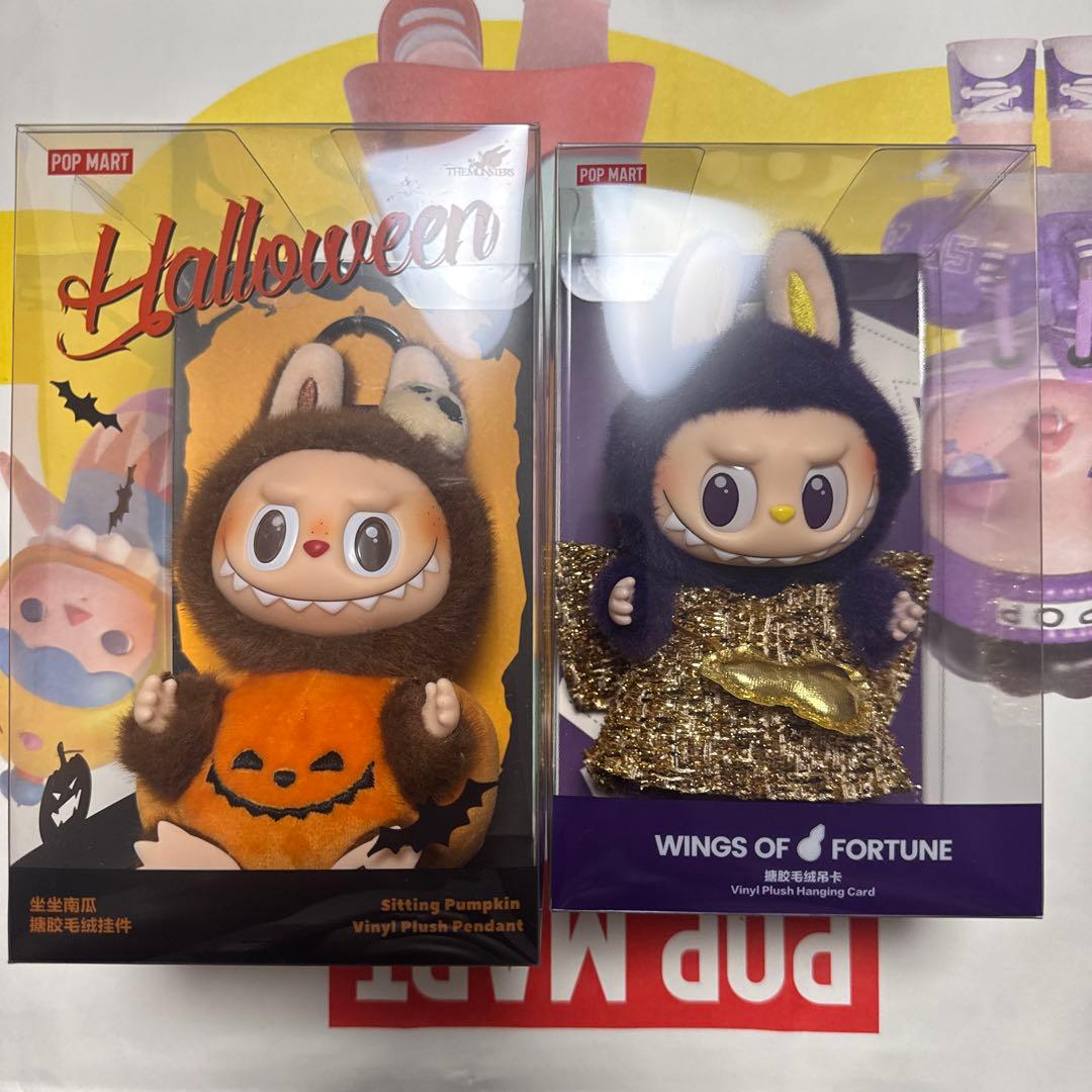 LABUBU HALLOWEEN & PRONOUNCE WINGS 美品