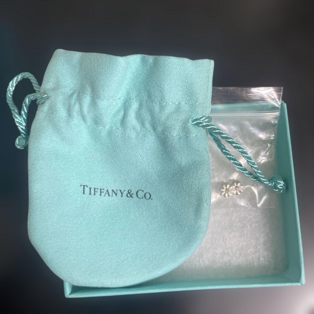 Tiffany オープンハートフープピアス