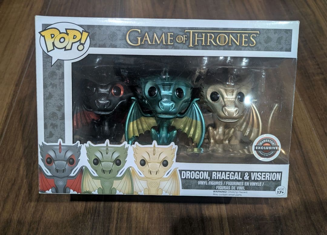 funko pop ドラゴンフィギュアセット（ゲーム・オブ・スローンズ）