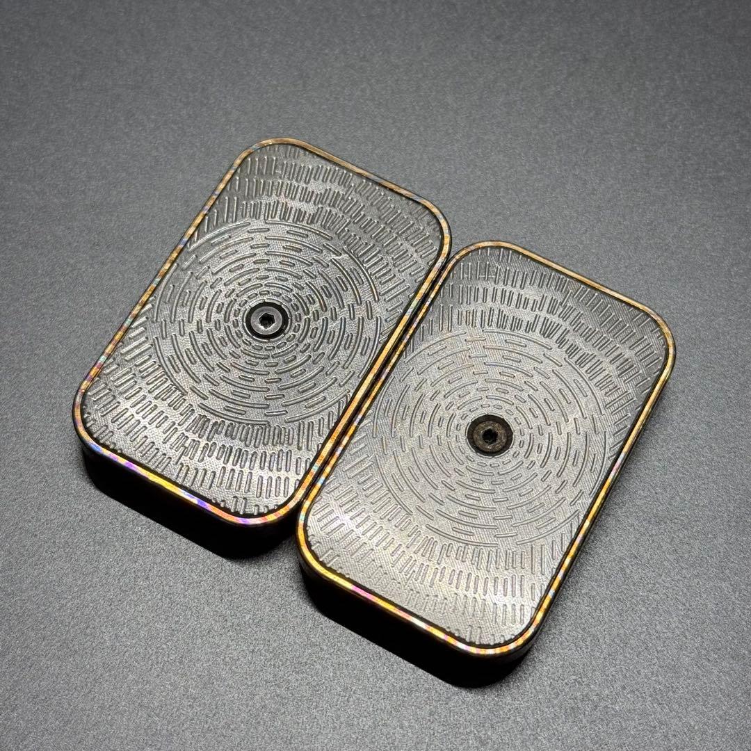 「正規品」ZD EDC 無限位　フィジェットトイ　音叉内蔵　ZircuTi製