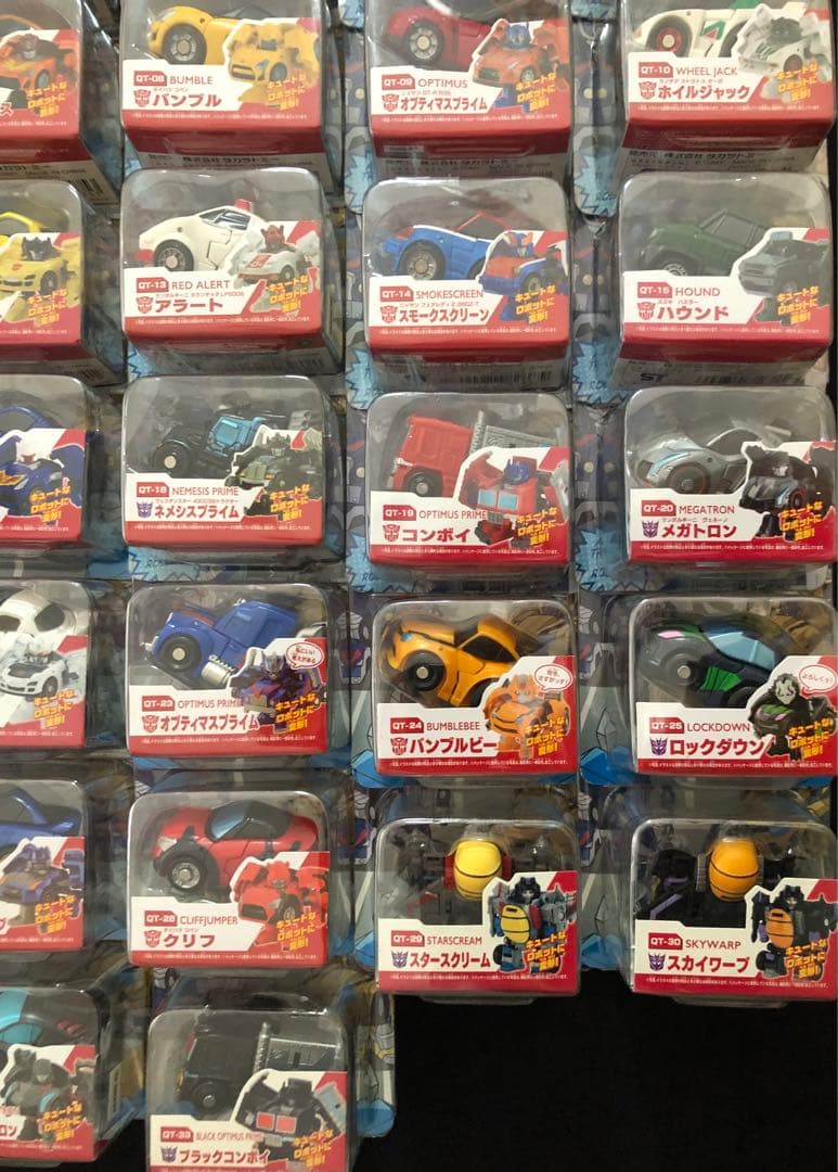QトランスフォーマーQTシリーズ全33台コンプリート