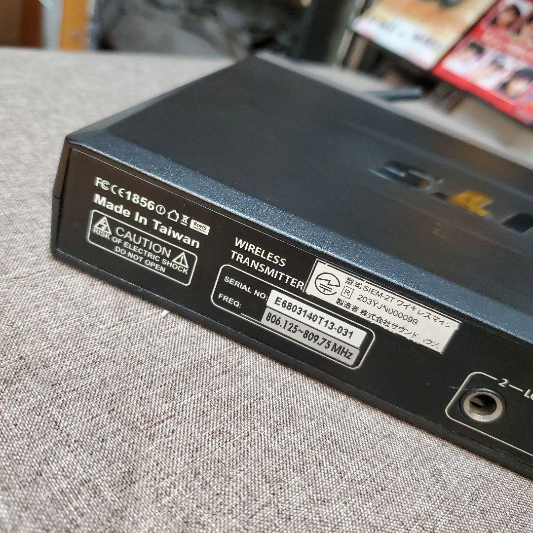 JTS SIEM-2インイヤーモニター、トランスミッター レシーバー値引き応相談