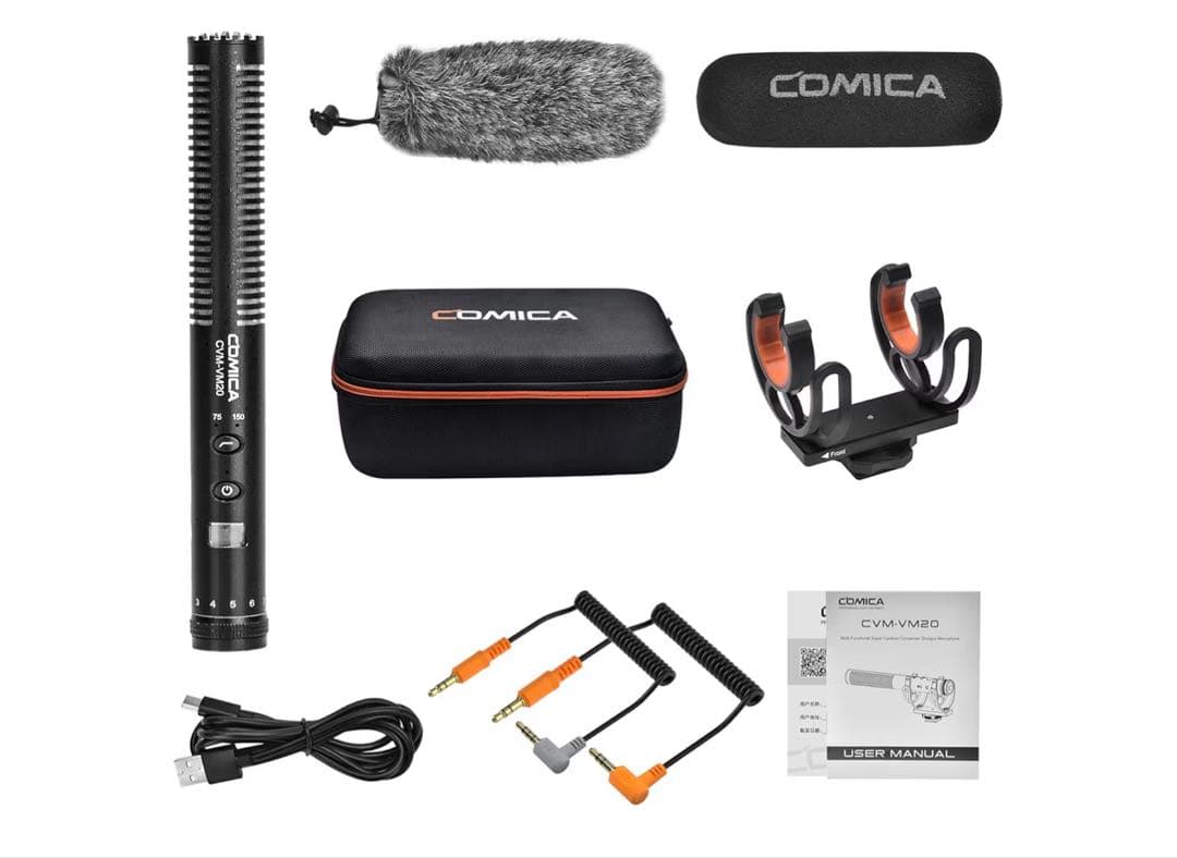 ショットガン マイクCOMICA CVM VM20