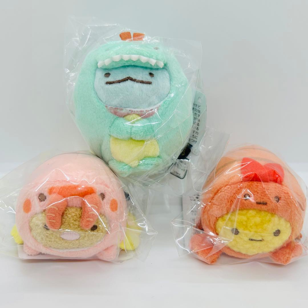 すみっコぐらし　てのりぬいぐるみ　大絶滅展　限定　全8種