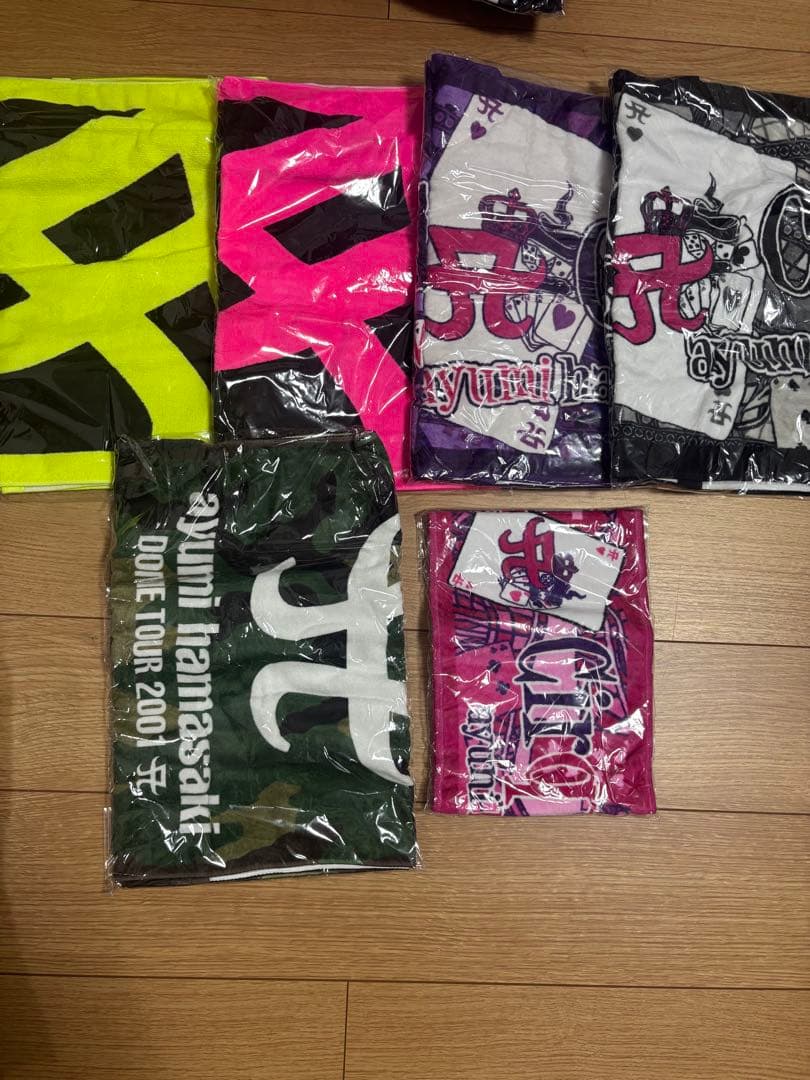 浜崎あゆみ タオル25枚セット 画像1.2枚目