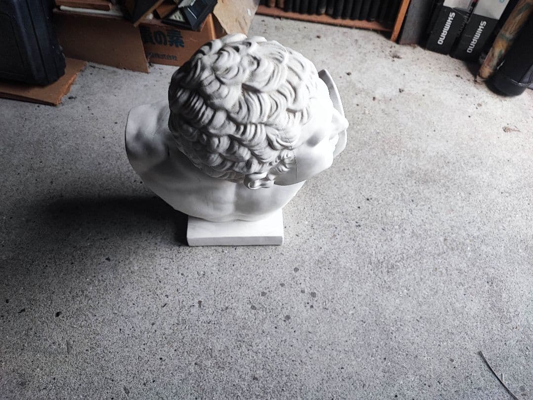 古代ギリシャ風 ホワイトバスト彫刻　石膏像