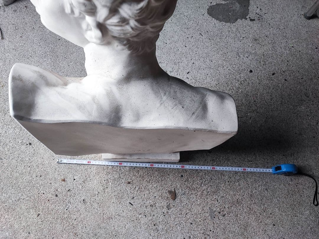 古代ギリシャ風 ホワイトバスト彫刻　石膏像