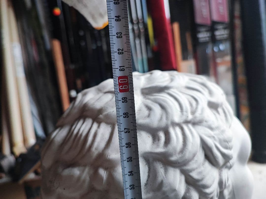 古代ギリシャ風 ホワイトバスト彫刻　石膏像