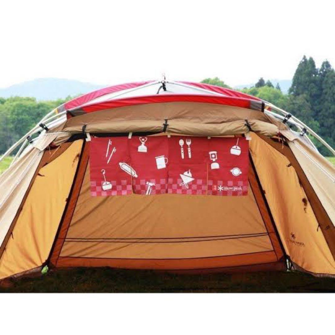 スノーピーク 野簾 Noren のれん レッド FES-041 雪峰祭2014