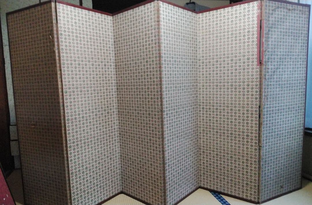 木版画屏風【木版画家、原 和雄作品】木版画家・新槐樹社会員・板院展会員