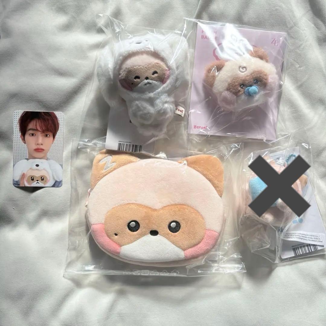 zb1 zeroni ゼロニ　ぬいぐるみ　マグネット　トレカ　ジャンハオ　ハニニ