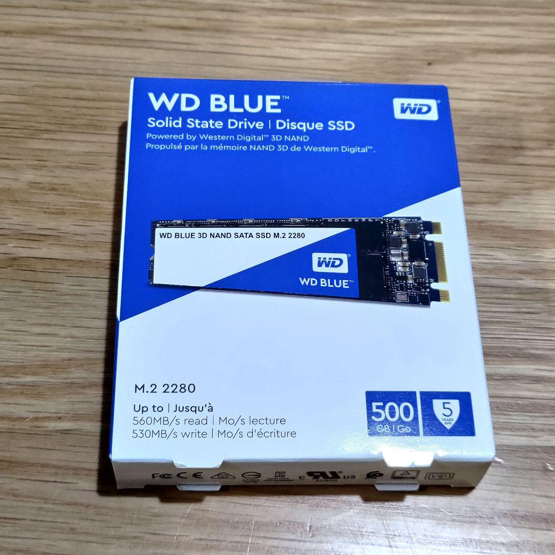 【新品未開封】WD BLUE 3D NAND SATA SSD M.2 2280