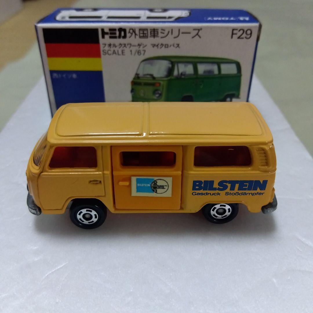 トミカ青箱　フォルクスワーゲン マイクロバス F29（BILSTEINサービス）