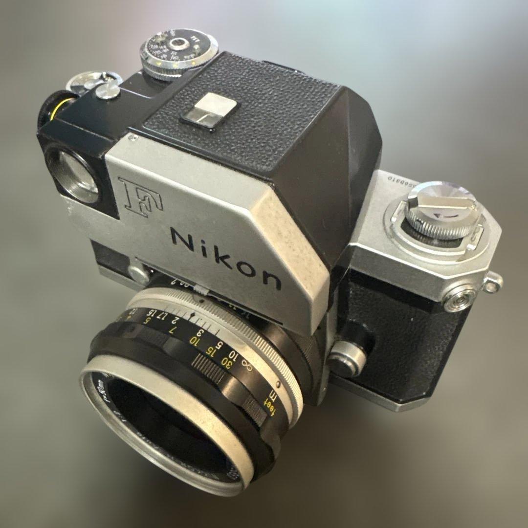 NikonF 一眼レフカメラ NIKKOR-H 50mm f2 ※オールドレンズ