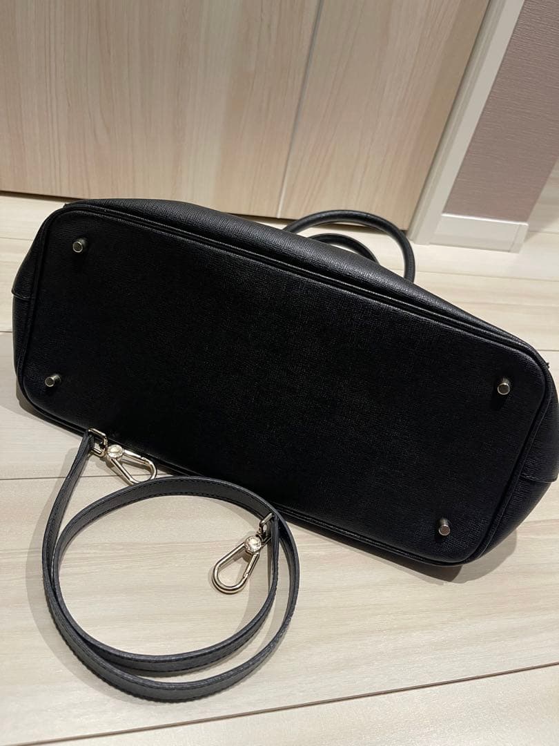 美品 FURLA 2way ショルダーバッグ ハンドバッグ トートバッグ 大容量