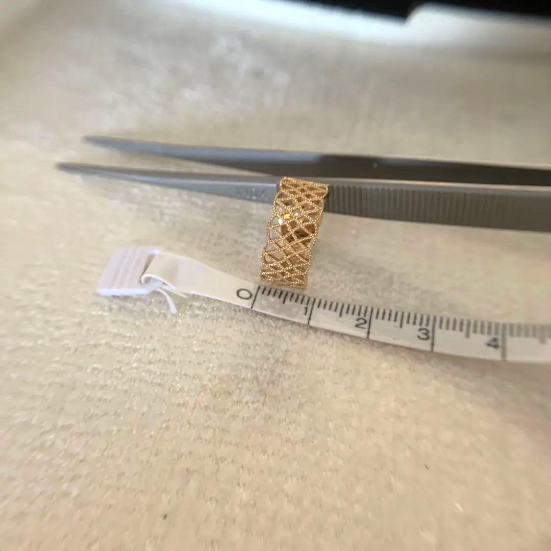 ルキナ K10 PG ピンクゴールド リング