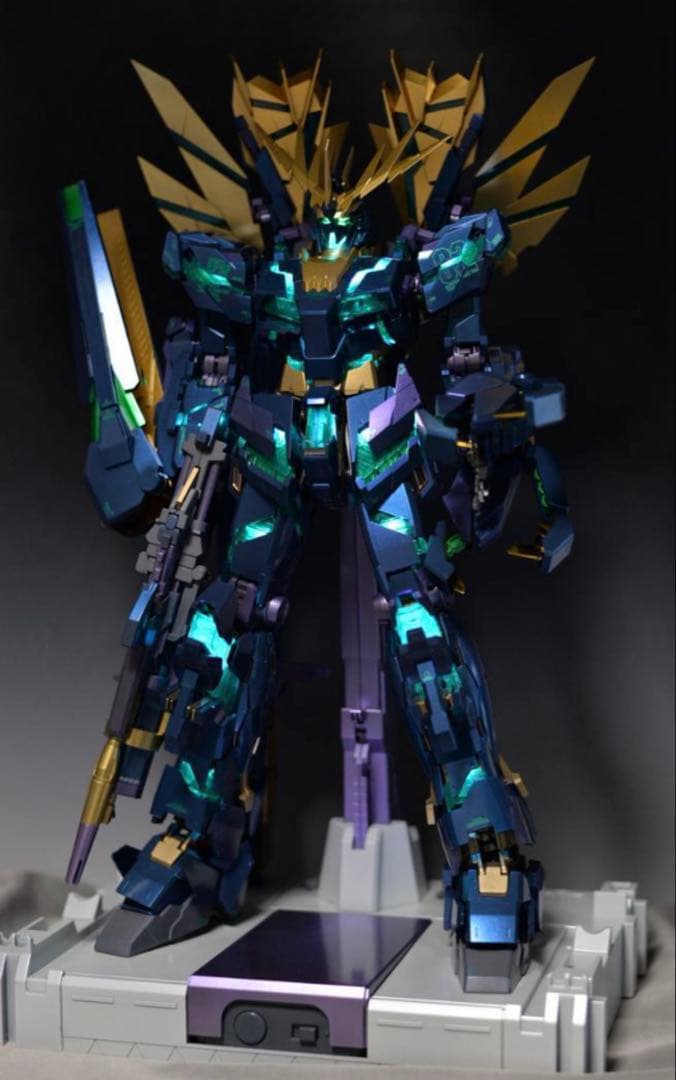 PG 1/60 ユニコーンガンダム2号機 バンシィ・ノルン 最終決戦 完全塗装