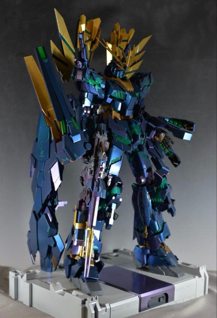 PG 1/60 ユニコーンガンダム2号機 バンシィ・ノルン 最終決戦 完全塗装