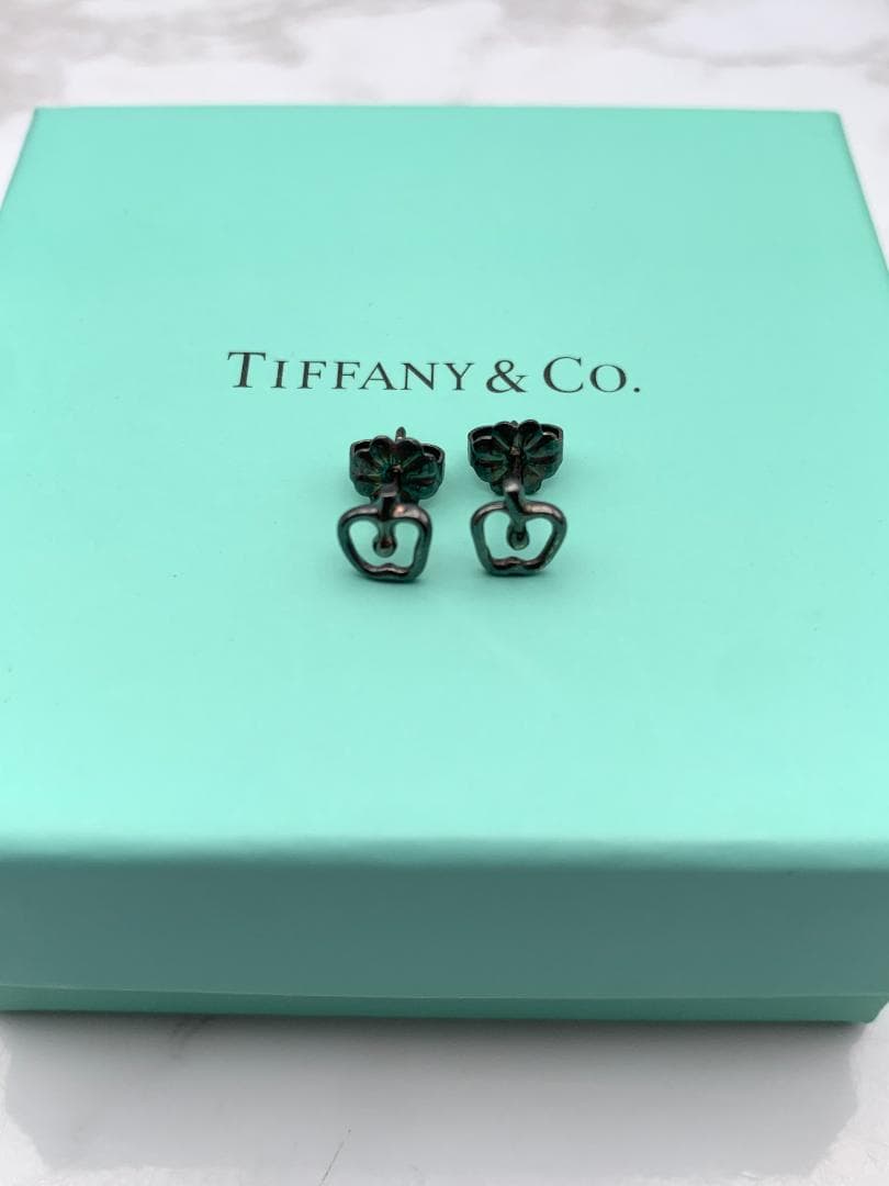 Tiffany & Co. ティファニー アップル ピアス シルバー925