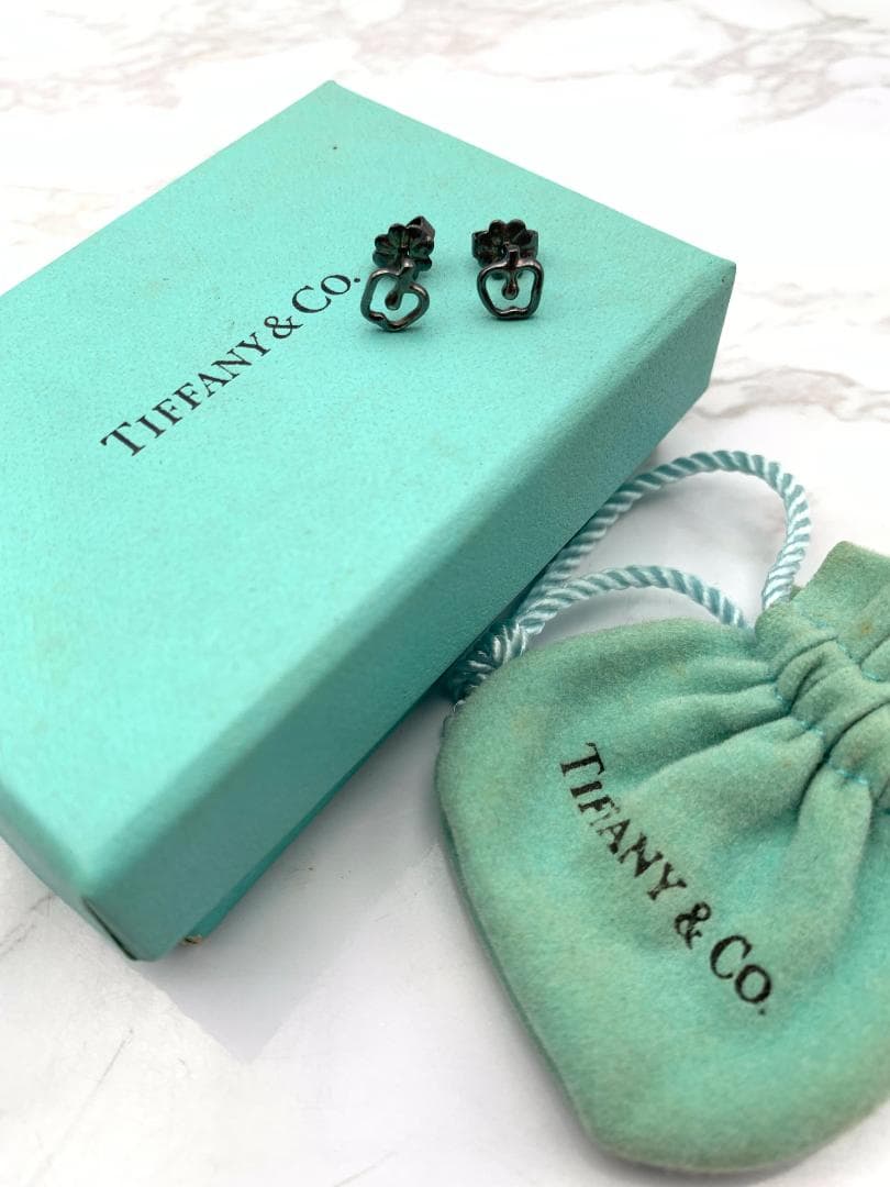 Tiffany & Co. ティファニー アップル ピアス シルバー925