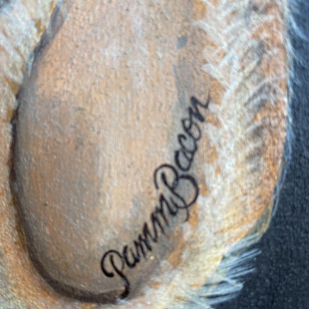 手書きのテディベアボード作家の作品