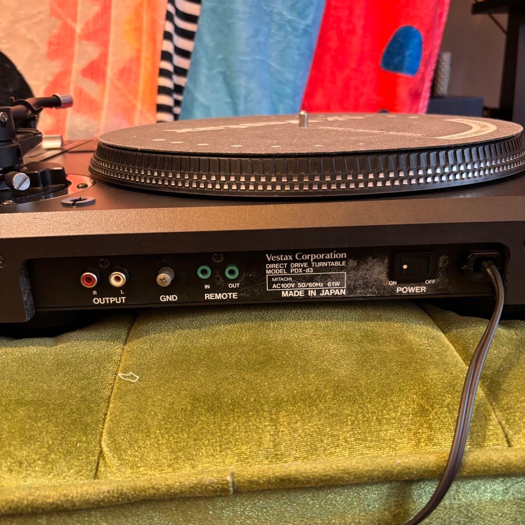 Vestax ベスタクス PDX-d3 ターンテーブル 2台セット