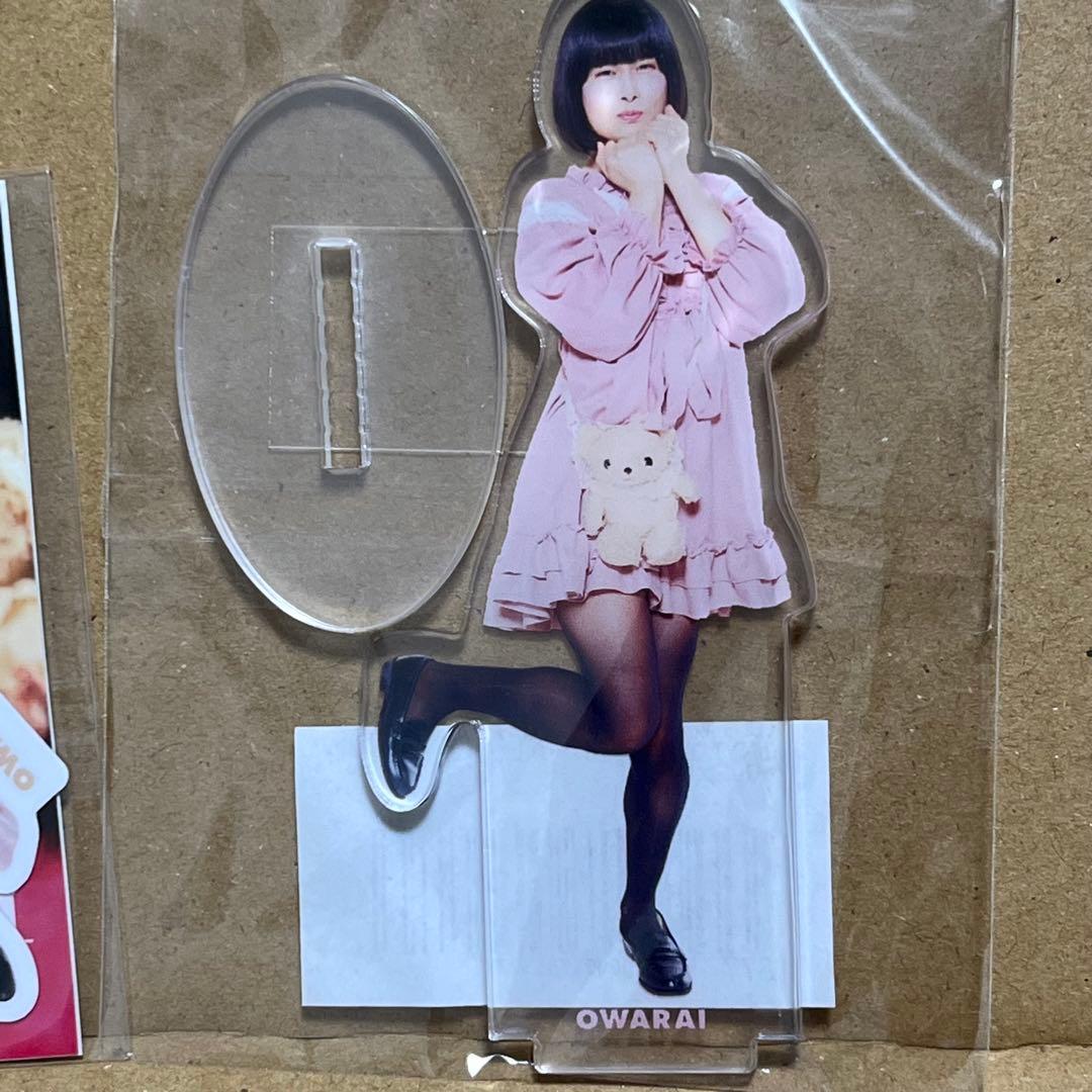 owarai nylon 白桃ピーチよぴぴ アクリルスタンド ステッカー セット