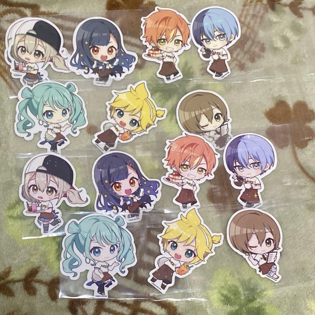 プロセカ WEEKEND GARAGE@E-DINER ステッカー 21枚