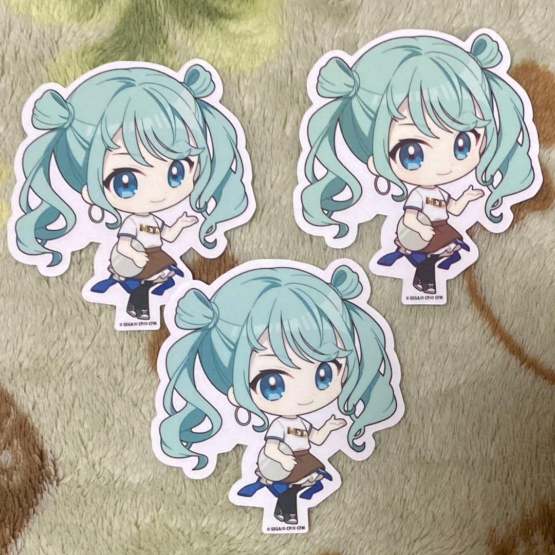 プロセカ WEEKEND GARAGE@E-DINER ステッカー 21枚