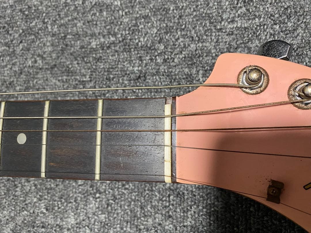 ZO-3 ピンク アンプ内蔵ミニギター FERNANDES