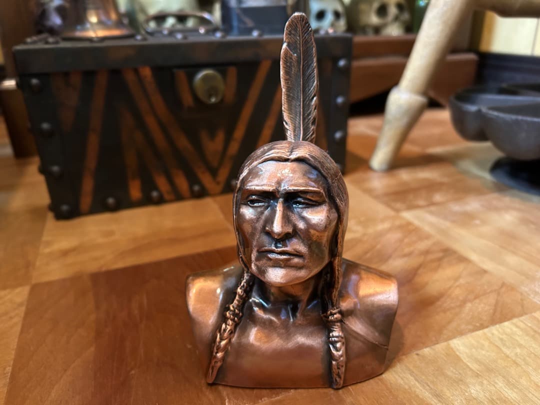 ビンテージ インディアン バンク 貯金箱 COIN BANK