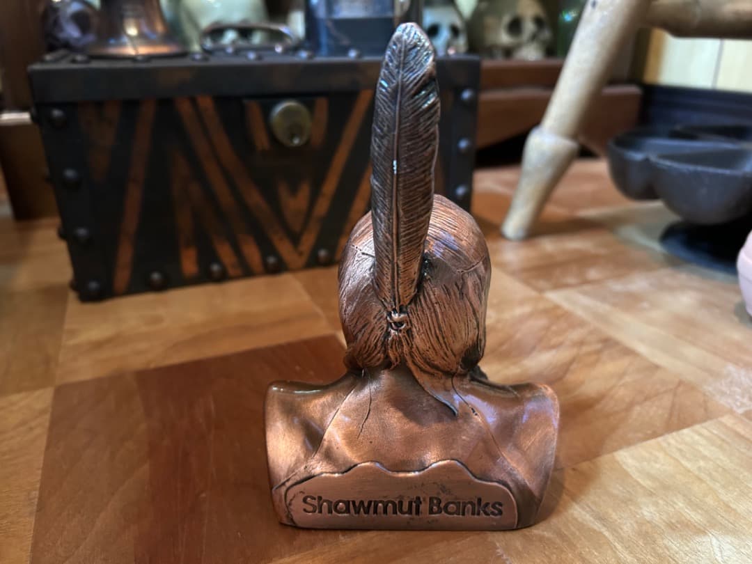 ビンテージ インディアン バンク 貯金箱 COIN BANK