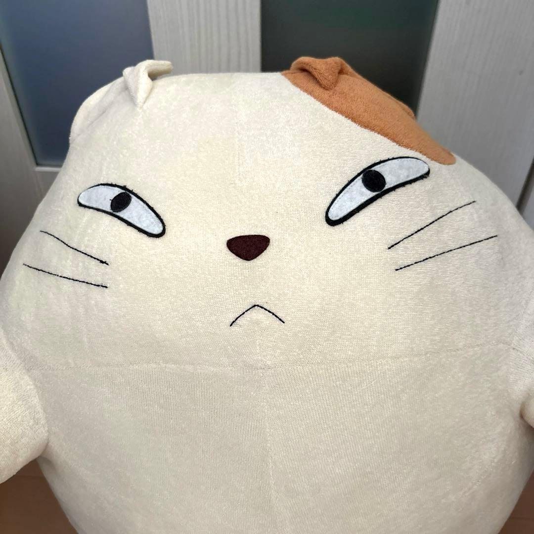 猫の恩返し ハウス食品当選品 ムタのパイルぬいぐるみ レア 2002年 特大