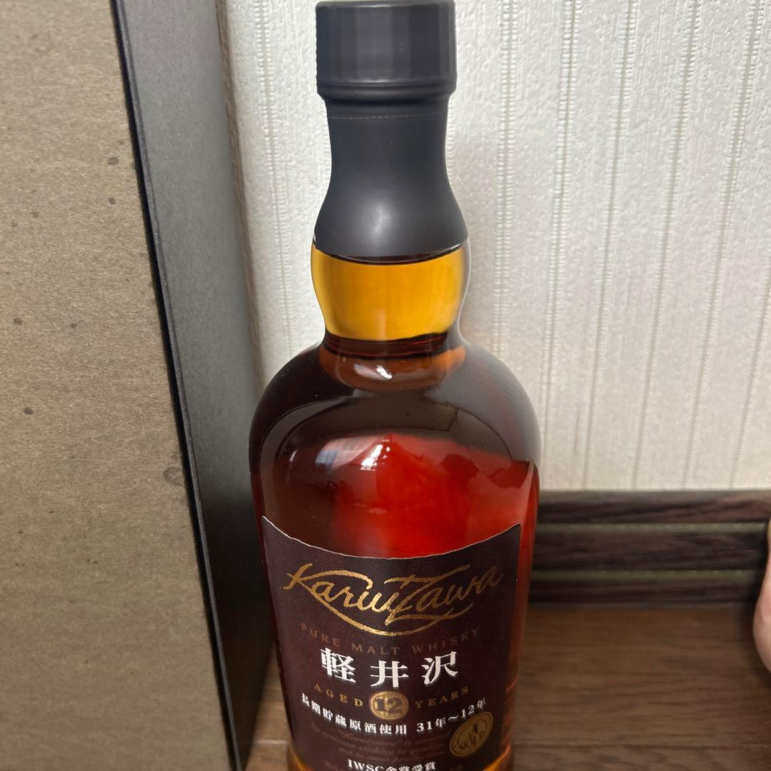 軽井沢蒸留所ピュアモルトウイスキー軽井沢KARUIYAWA12年　希少