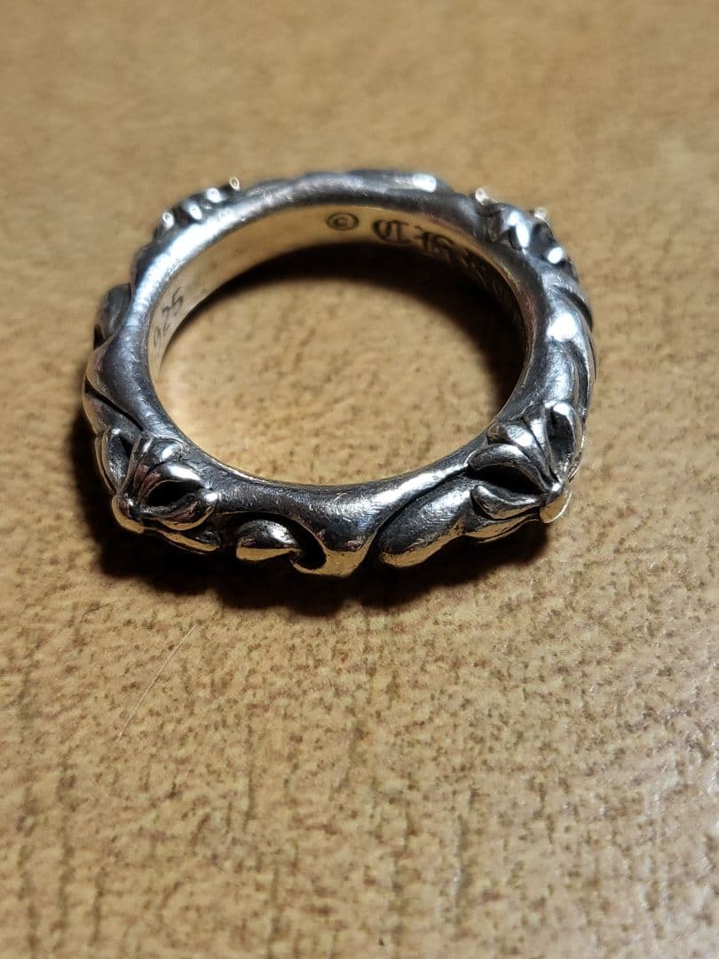 CHROME HEARTS SBTバンド リング 16号