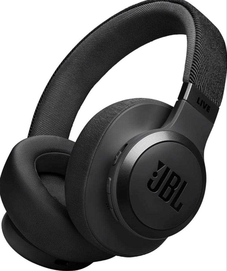 【美品】JBL LIVE 770NC ワイヤレスヘッドホン ブラック