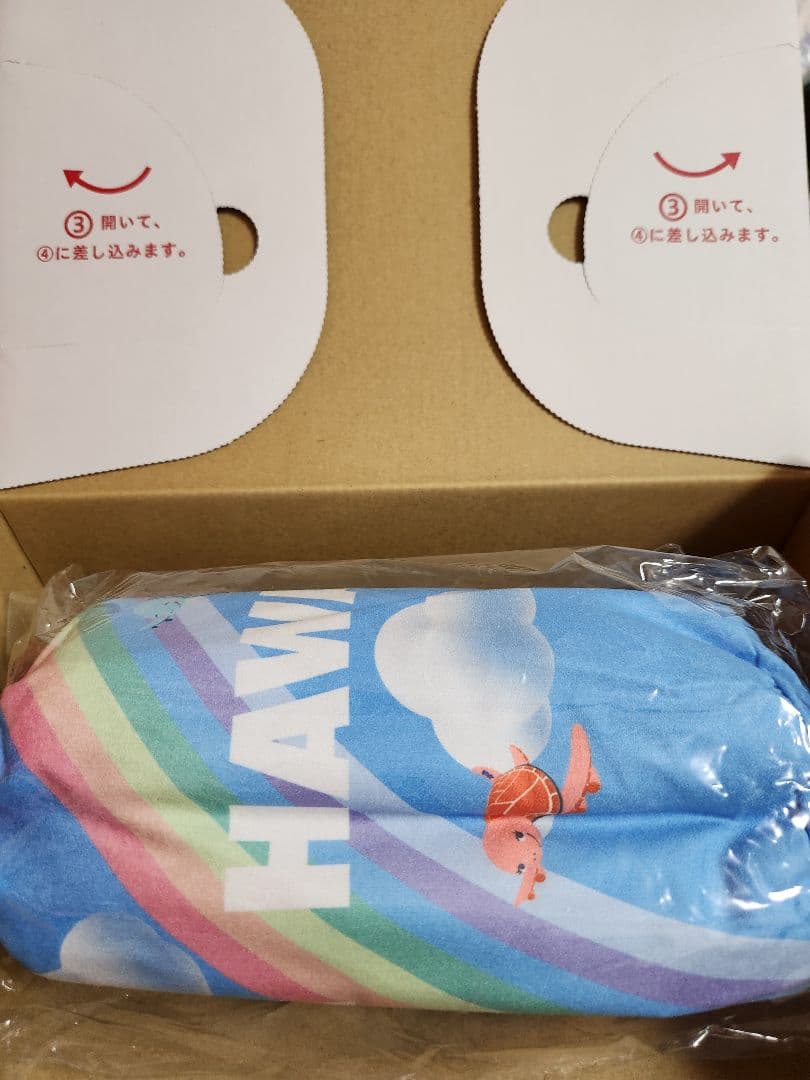 ANA HAWAii マハロラウンジ限定　マイクロファイバータオル