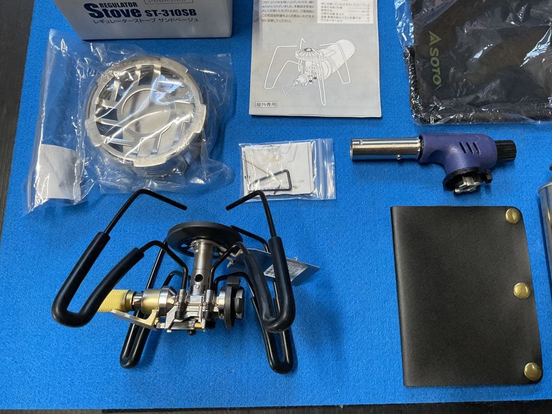 SOTOレギュレーターストーブST-310SBカラー装備品付き新品未使用未点火品