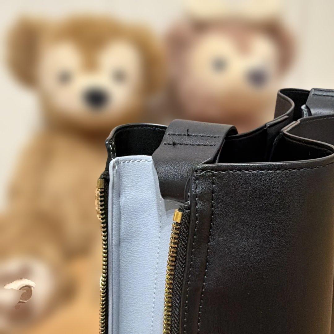 ROPE EPOR ブラック ショルダーバッグ