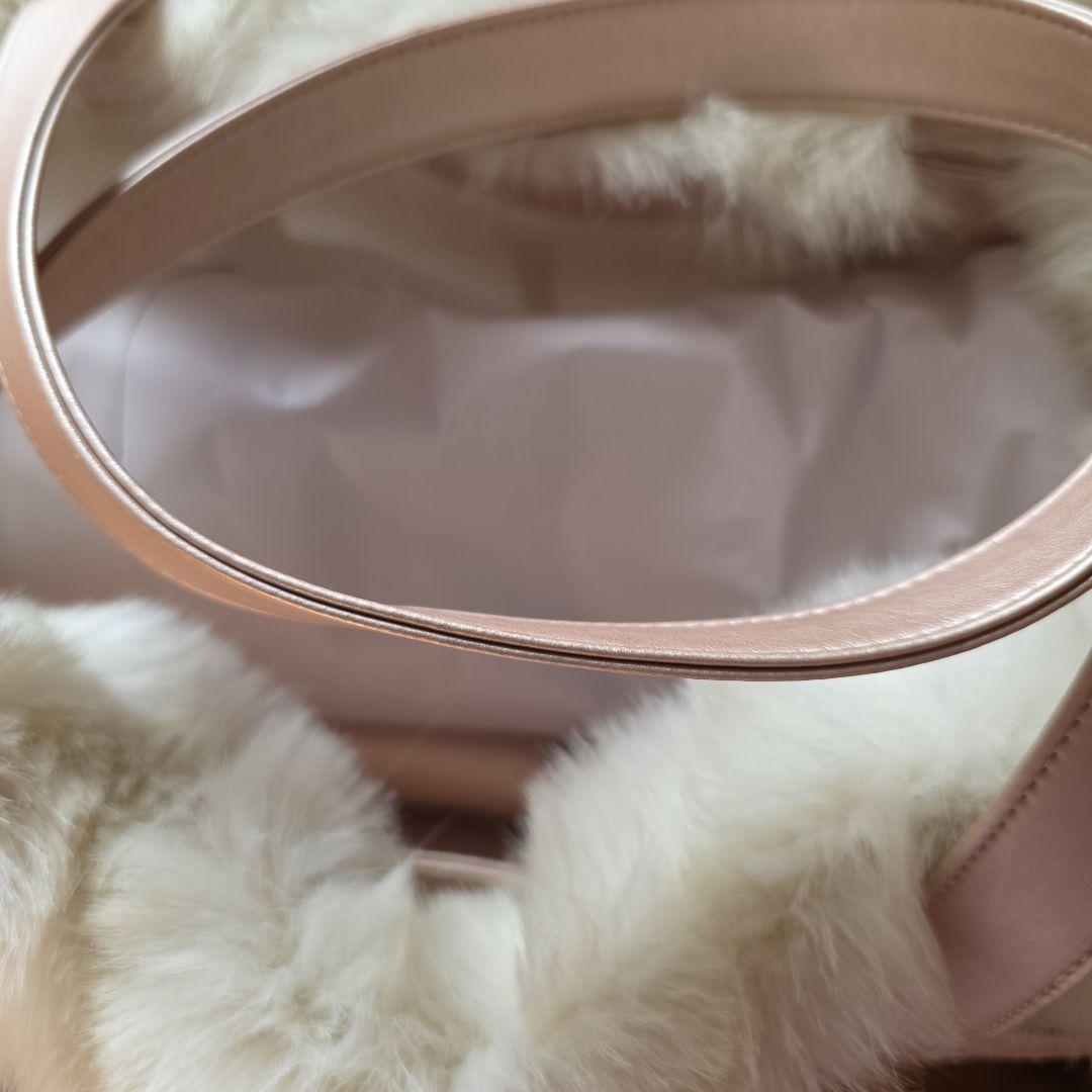 ペット用キャリーLuxe birdie ファー付きトートバッグ