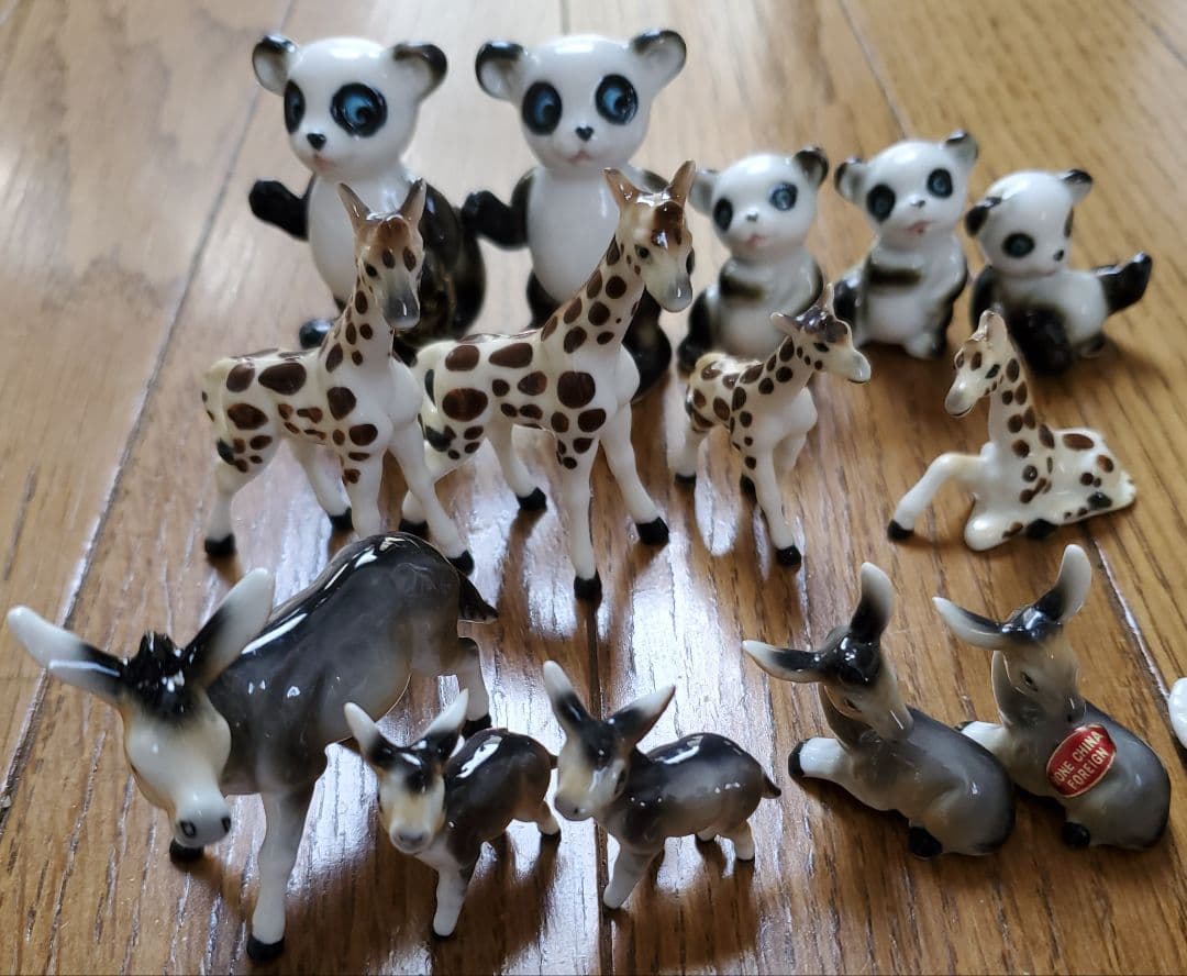 ES❤ 昭和 レトロ ビンテージ 動物 置物 28個 セット