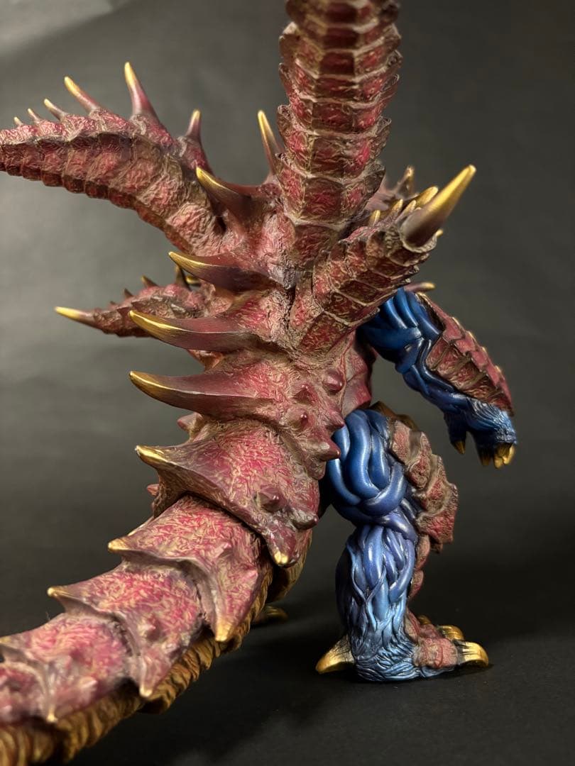 ご依頼品　マガオロチ　ソフビ　リペイント完成品