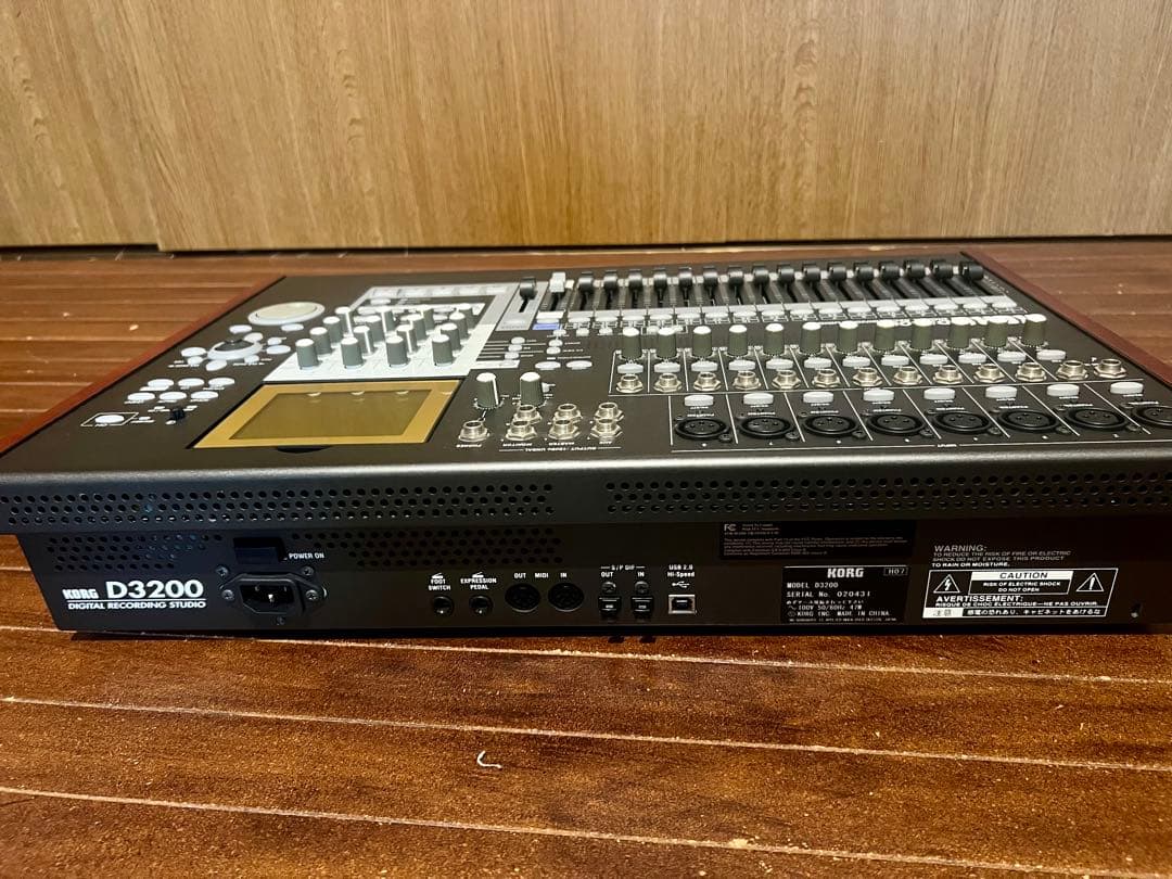 KORG D3200 マルチトラックレコーダー　説明書付き