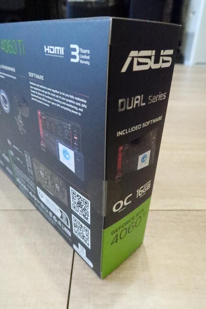 新品 ☆ASUS RTX 4060 Ti EVO OC Edition 16GB