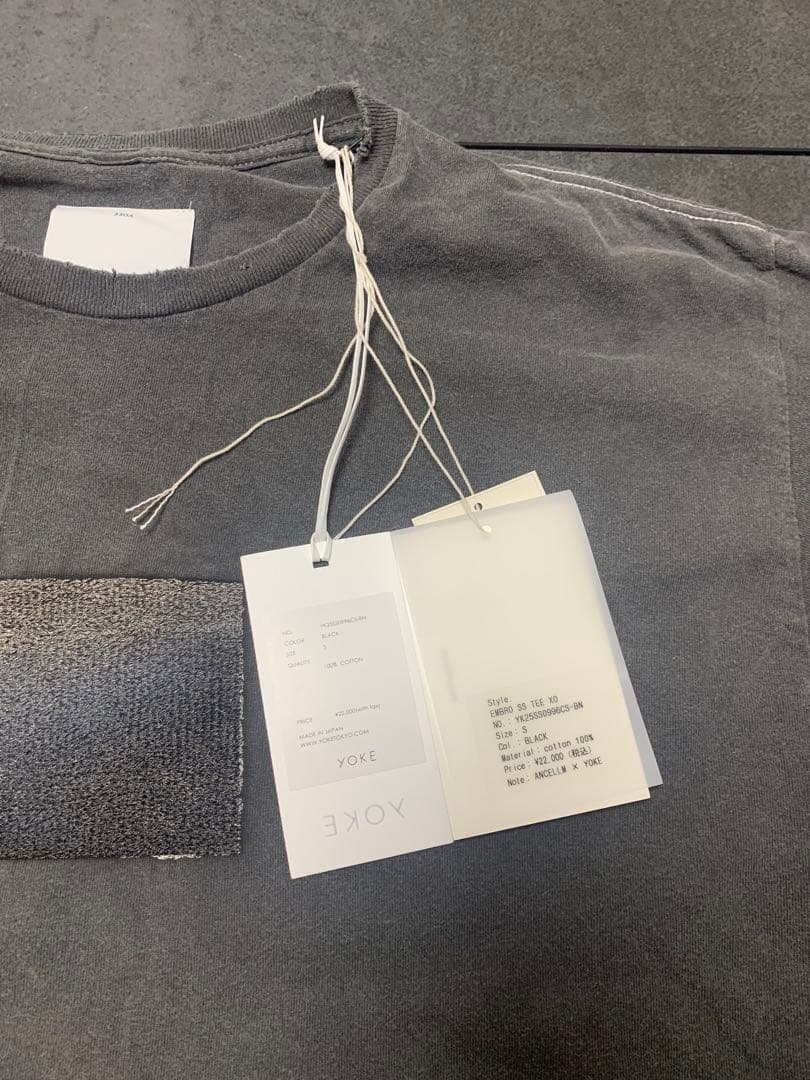 YOKE × ANCELLM EMBRO アンセルム tシャツ