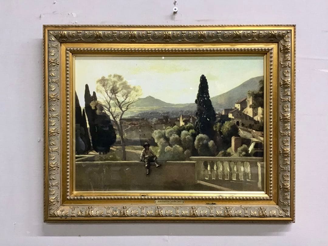 禰豆子☆管47☆絵画☆コロー☆光と追憶の変奏曲☆複製画